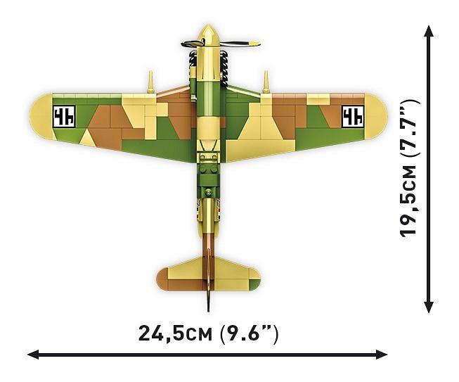 COBI HISTORICAL COLLECTION WWII FIAT G.55 CENTAURO 5867 COBI HISTORICAL COLLECTION WWII FIAT G.55 CENTAURO 5867