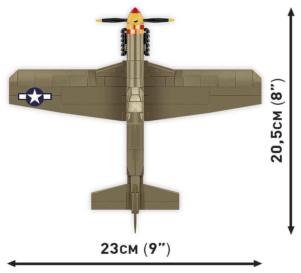 COBI HISTORICAL COLLECTION WWII MUSTANG P-51B 5869