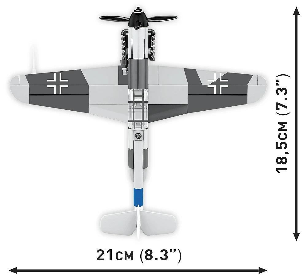 COBI HISTORICAL COLLECTION WWII MESSERSCHMITT BF 109 G 5870 COBI HISTORICAL COLLECTION WWII MESSERSCHMITT BF 109 G 5870