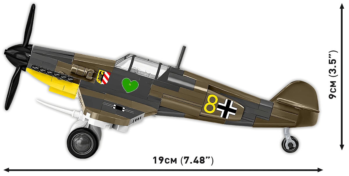 COBI HISTORICAL COLLECTION WWII MESSERSCHMITT BF-109F 5873