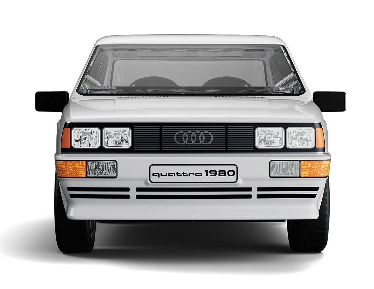 COBI CARS AUDI QUATTRO BIANCA 24665