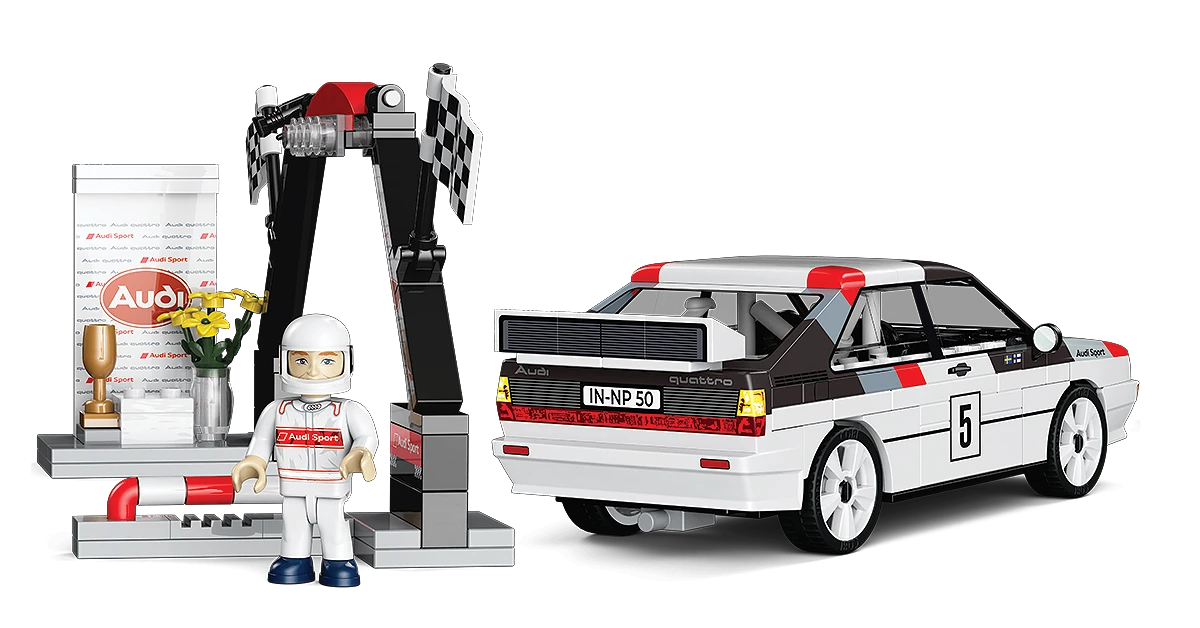 COBI CARS AUDI QUATTRO GROUP 4 (1981) 24666 COBI CARS AUDI QUATTRO GROUP 4 (1981) 24666