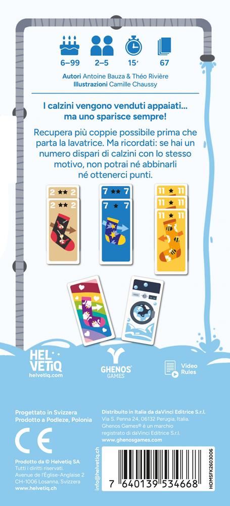 GHENOS GAMES CALZINI SPAIATI