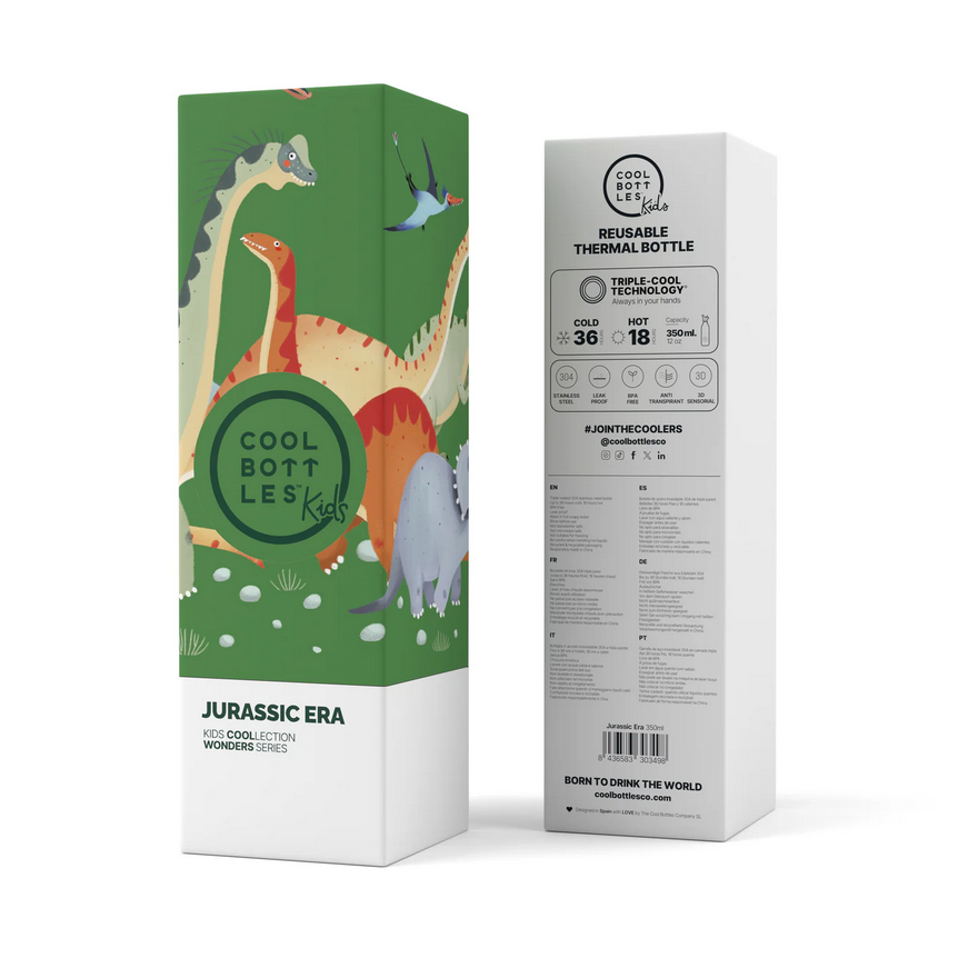 BOTTIGLIA TERMICA JURASSIC ERA 350ML 00577
