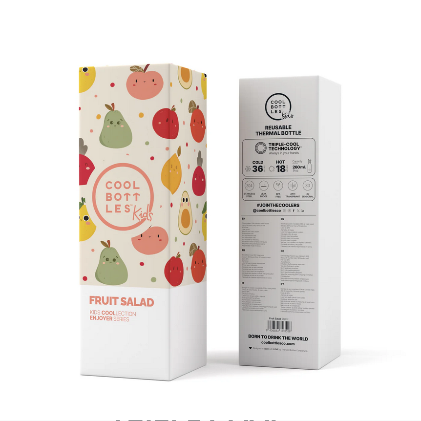BOTTIGLIA TERMICA FRUIT SALAD KIDS 260ML 00598 BOTTIGLIA TERMICA FRUIT SALAD KIDS 260ML 00598