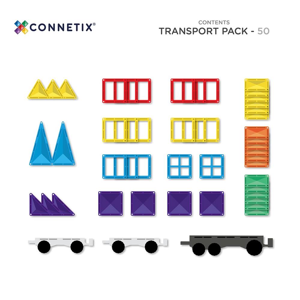 CONNETIX CAMOIN ARCOBALENO 50 PEZZI