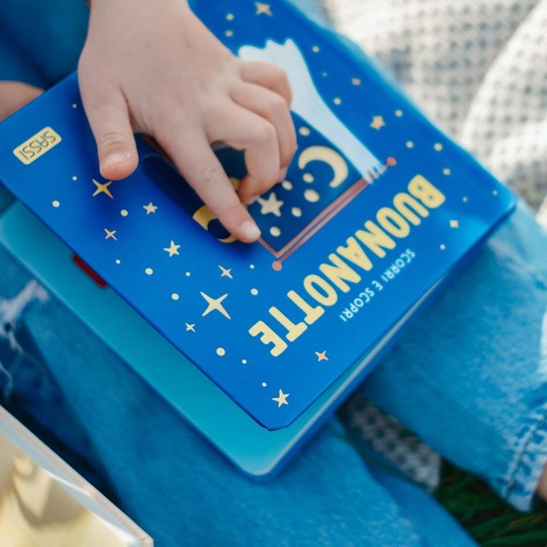 SASSI EDITORE BOARD BOOKS - SCOPRI E SCOPRI - BUONANOTTE