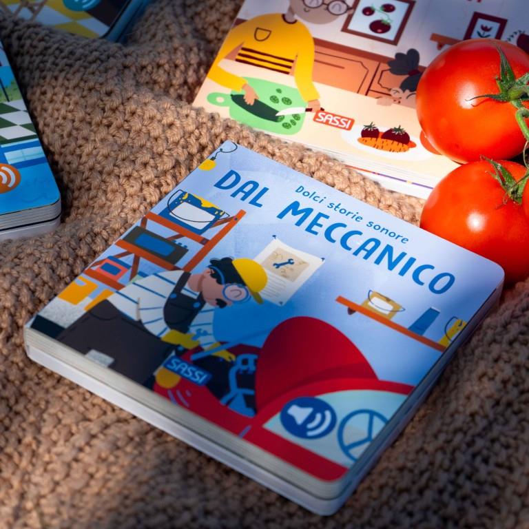 SASSI EDITORE SOUND BOOKS - DOLCI STORIE SONORE - IL MECCANICO - ITALIANO