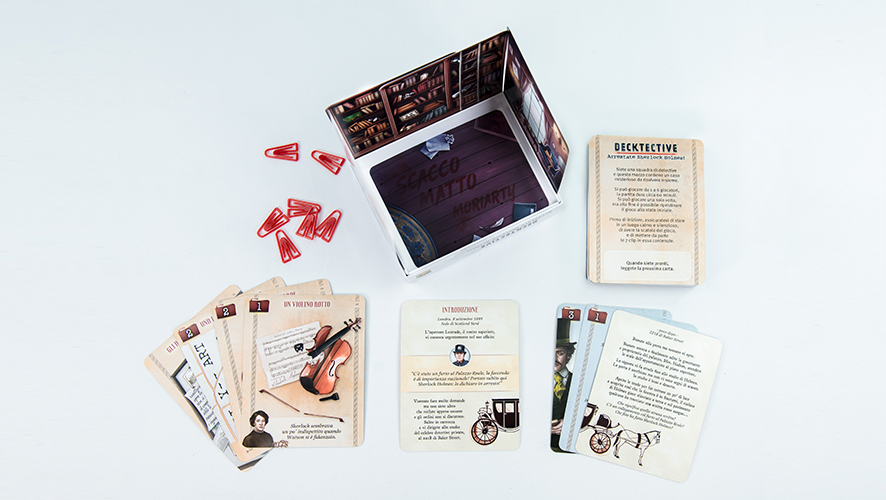 DAVINCI GIOCHI DECKTECTIVE - ARRESTATE SHERLOCK HOLMES! DVG5753