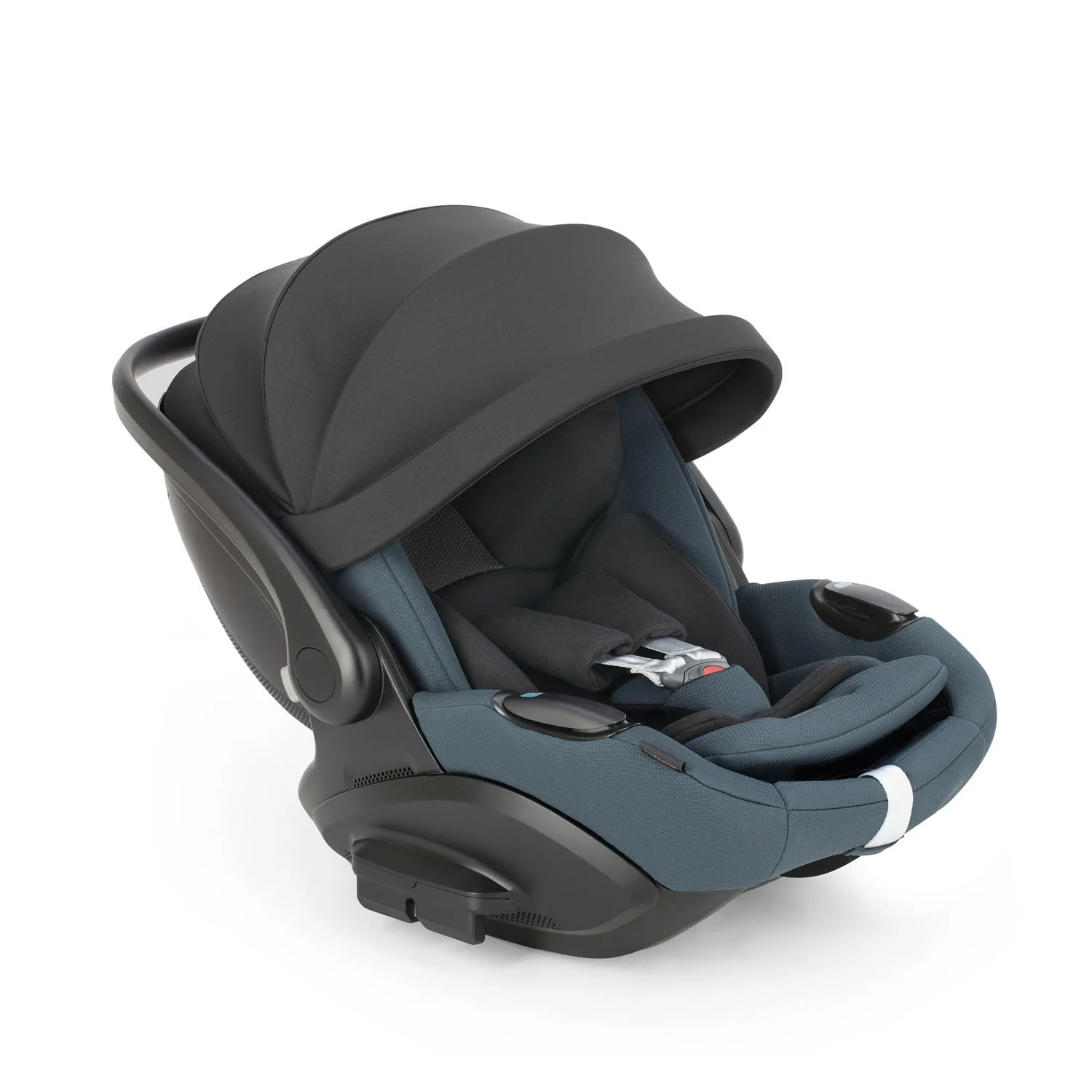INGLESINA TRIO SYSTEM QUATTRO APTICA XT HIMALAY BLUE CON TELAIO NERO E SEGG. DARWIN INFANT RECLINE KA72T0HMB