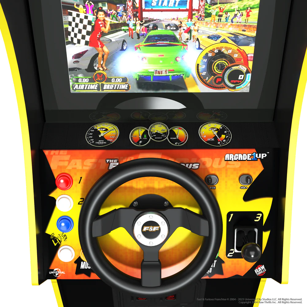 ARCADE1UP FAST AND FURIOUS ARCADE MACHINE FAF-A-300211