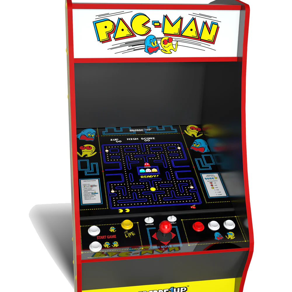 ARCADE1UP PAC-MAN DELUXE ARCADE MACHINE PAC-A-302111 ARCADE1UP PAC-MAN DELUXE ARCADE MACHINE PAC-A-302111