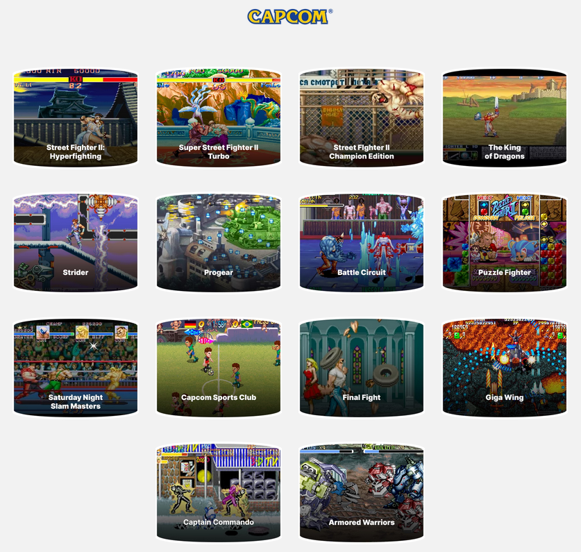 ARCADE1UP CAPCOM LEGACY YOGA FLAME STF-A-202110 ARCADE1UP CAPCOM LEGACY YOGA FLAME STF-A-202110