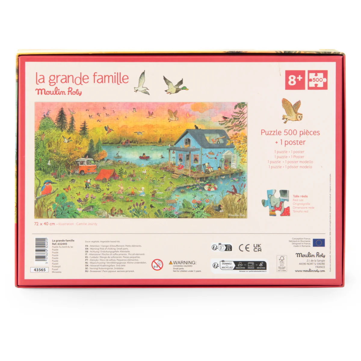 MOULIN ROTY PUZZLE (500 PEZZI) LA GRANDE FAMILLE 632445