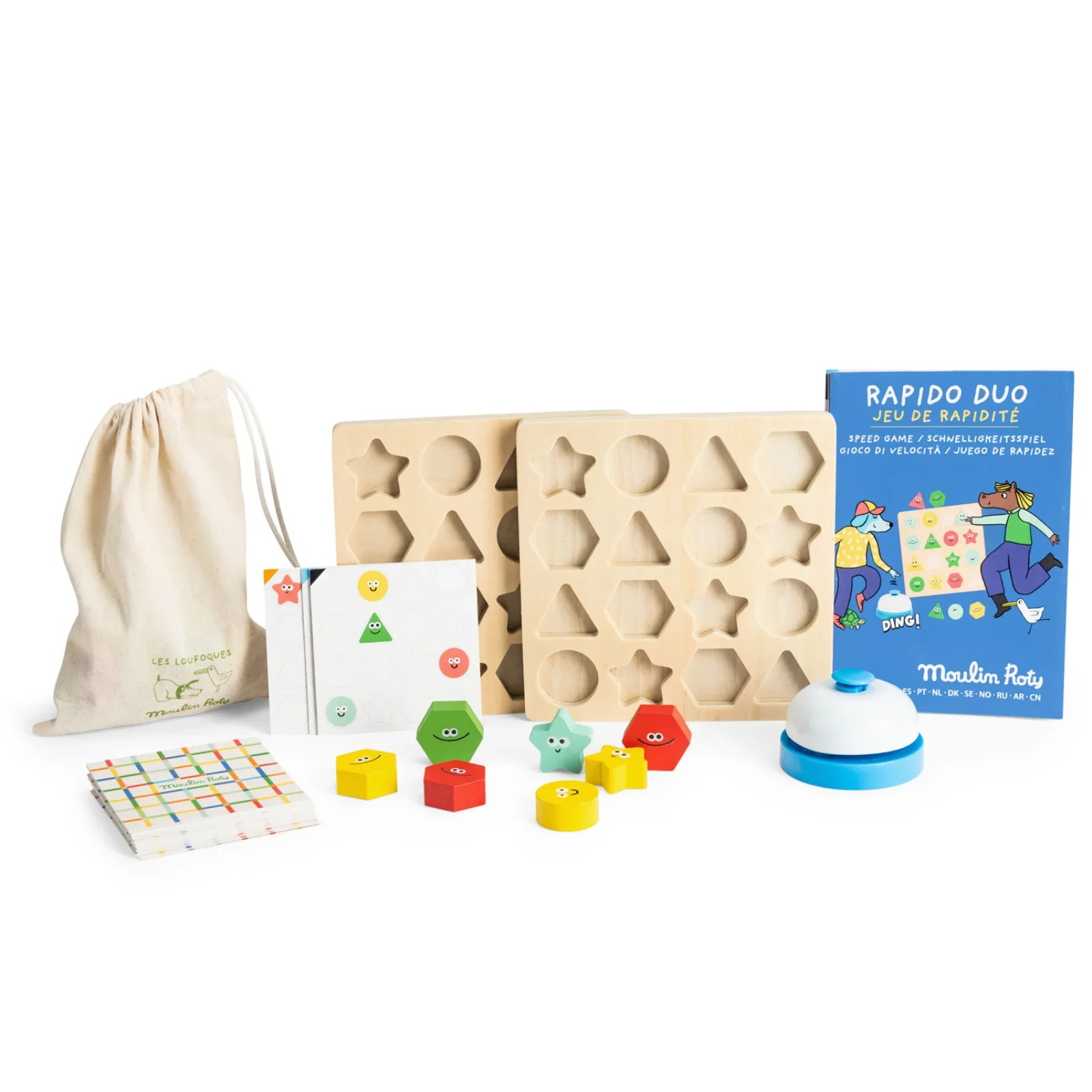 MOULIN ROTY GIOCO DI VELOCITÀ RAPIDO DUO LES LOUFOQUES 683370