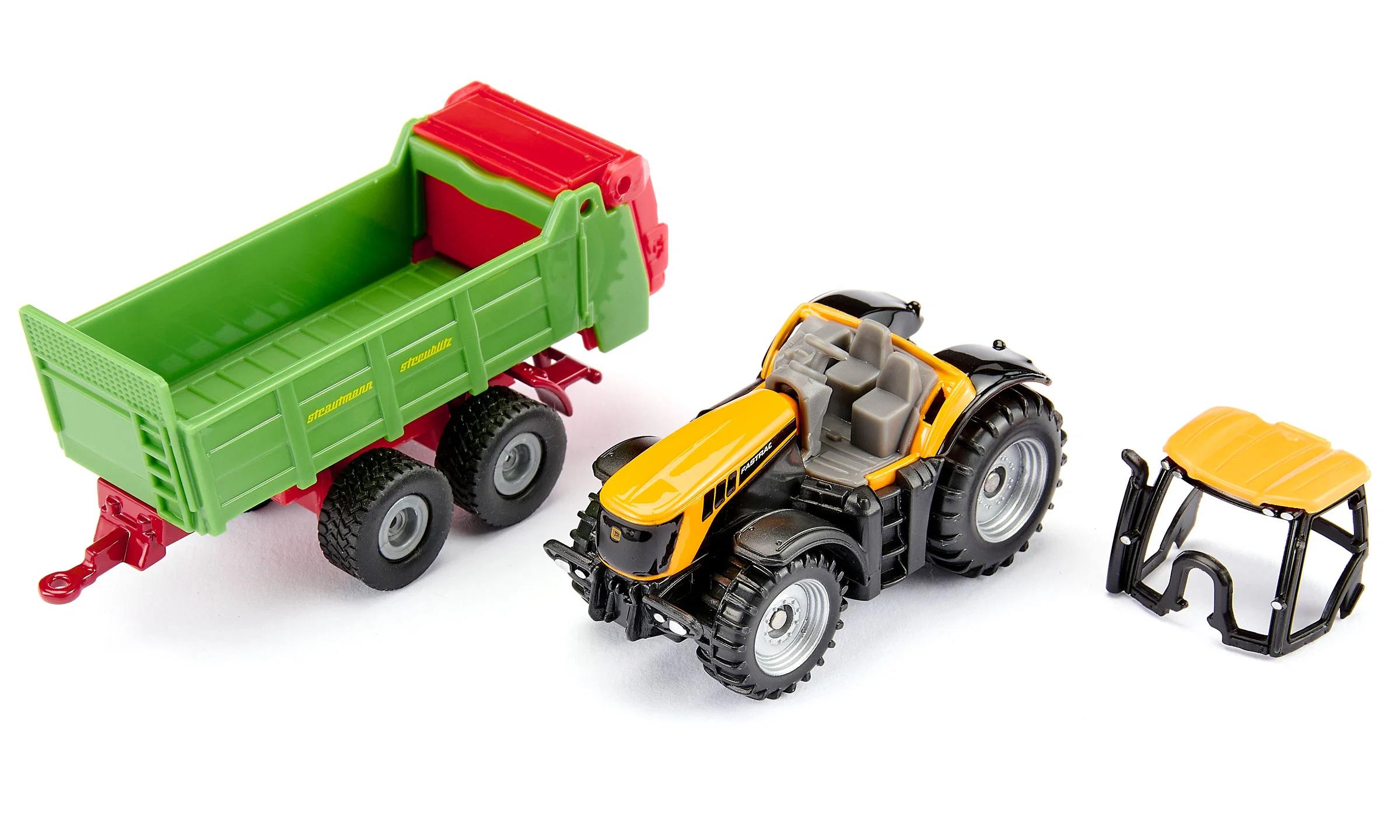 SIKU JCB® MIT STRAUTMANN UNIVERSALSTREUER 1133