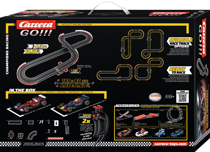 CARRERA GO!!! CHAMPION'S RACING 20062603 CARRERA GO!!! CHAMPION'S RACING 20062603