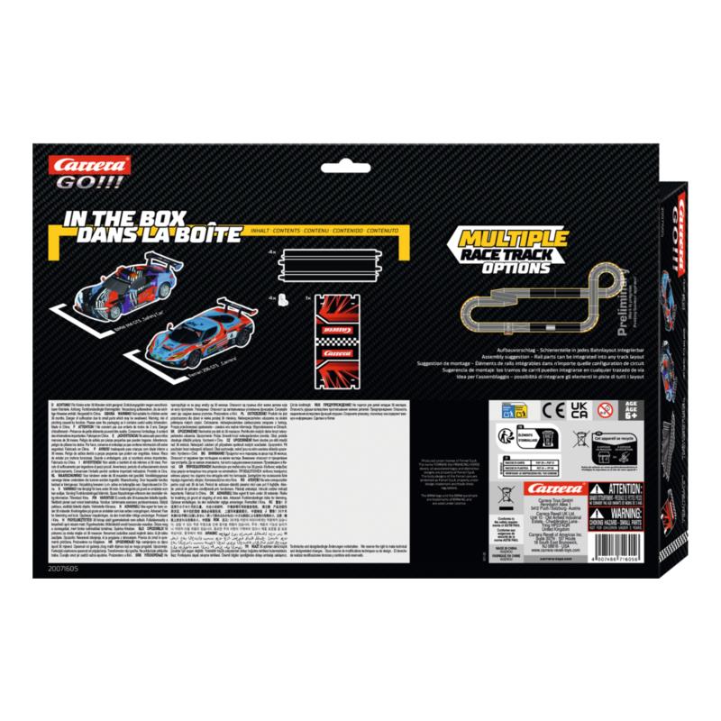 CARRERA GO!!! PACCHETTO DI ESTENSIONE - GT RACER 20071605