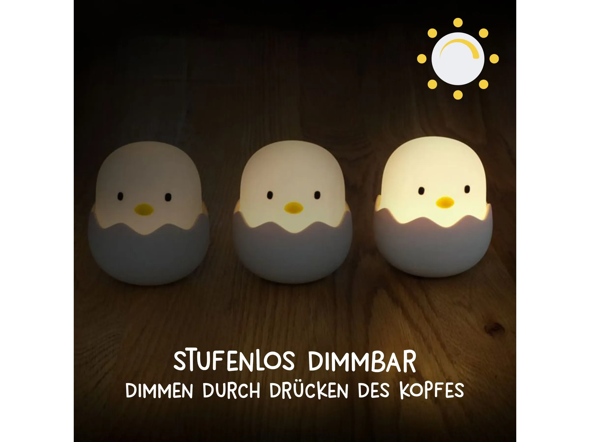 RAUM MEGALIGHT EGGY EGG LUCE NOTTURNA 185050
