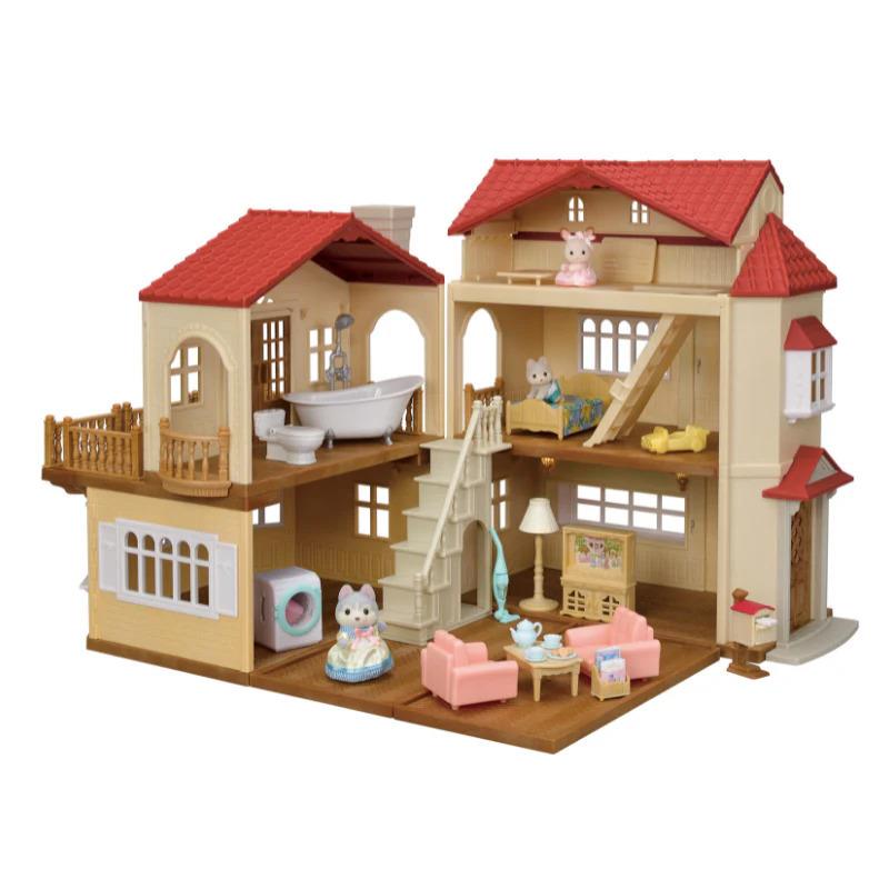 SYLVANIAN CASA GRANDE CON LUCI ATTICO SEGRETO -GIFT SET 5727