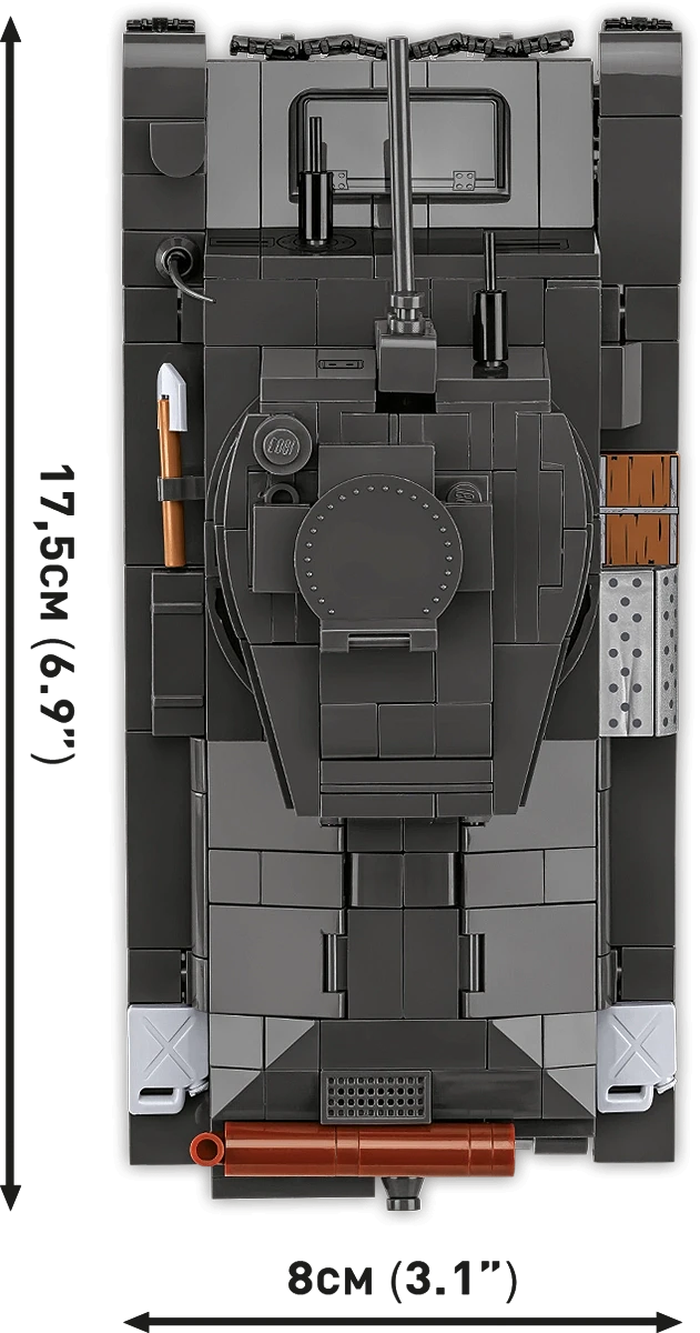 COBI HISTORICAL COLLECTION WWII PANZER 38(T) / (CKD) LT VZ.38 2666