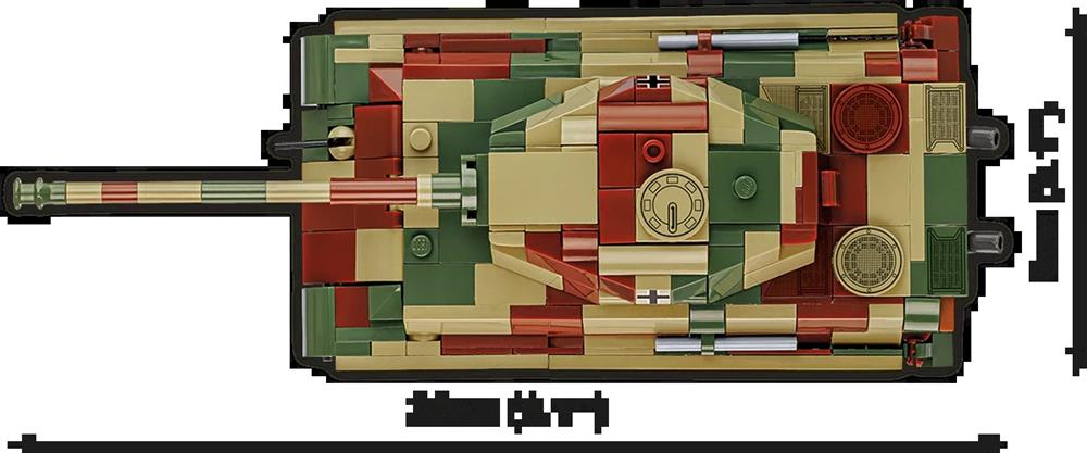COBI HISTORICAL COLLECTION WWII PZ.KPFW. VI B TIGER II KÖNIGSTIGER 2732 COBI HISTORICAL COLLECTION WWII PZ.KPFW. VI B TIGER II KÖNIGSTIGER 2732