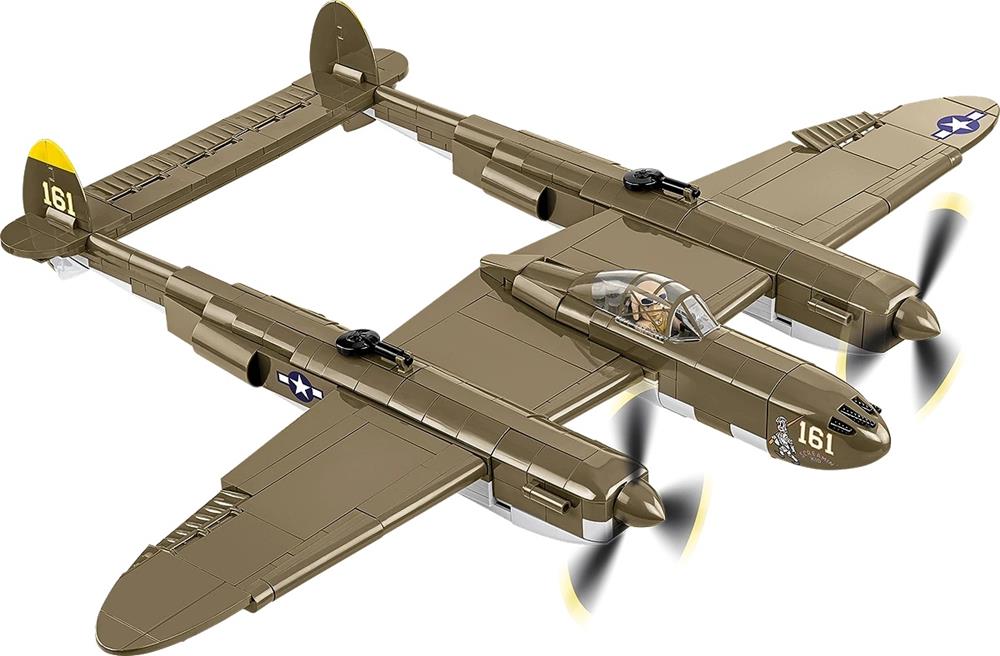 COBI HISTORICAL COLLECTION WWII LOCKHEED P-38H LIGHTNING 5763 COBI HISTORICAL COLLECTION WWII LOCKHEED P-38H LIGHTNING 5763