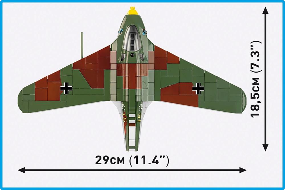 COBI HISTORICAL COLLECTION WWII MESSERSCHMITT ME 163B KOMET 5766 COBI HISTORICAL COLLECTION WWII MESSERSCHMITT ME 163B KOMET 5766