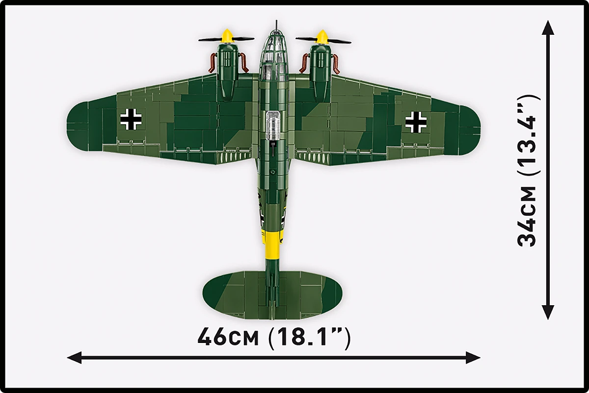 COBI HISTORICAL COLLECTION WWII HEINKEL HE 111 H-3 5772
