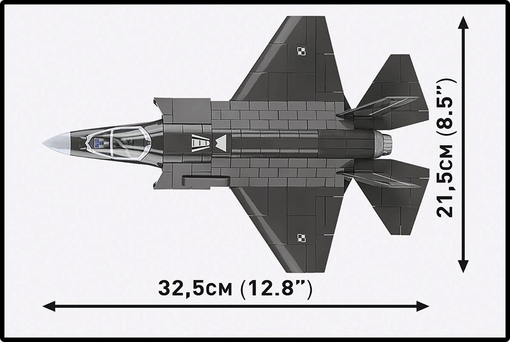 COBI ARMED FORCES F-35A LIGHTNING II ''HUSARZ'' 5904 COBI ARMED FORCES F-35A LIGHTNING II ''HUSARZ'' 5904
