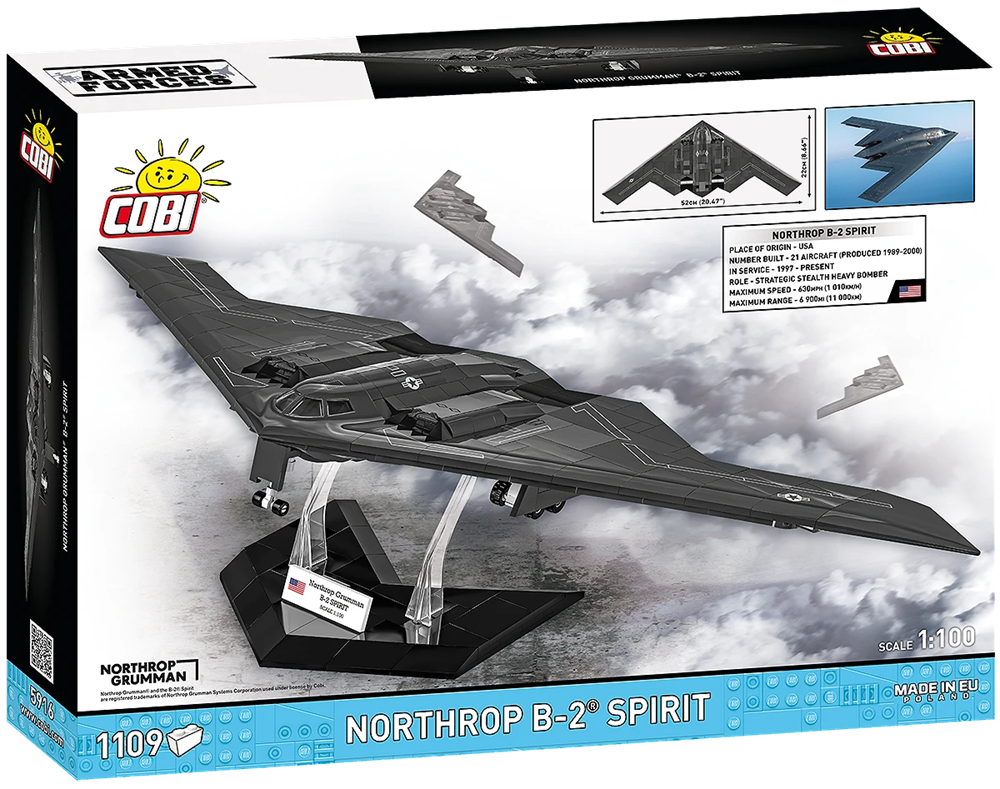 COBI ARMED FORCES NORTHROP B-2 SPIRIT 5916 COBI ARMED FORCES NORTHROP B-2 SPIRIT 5916