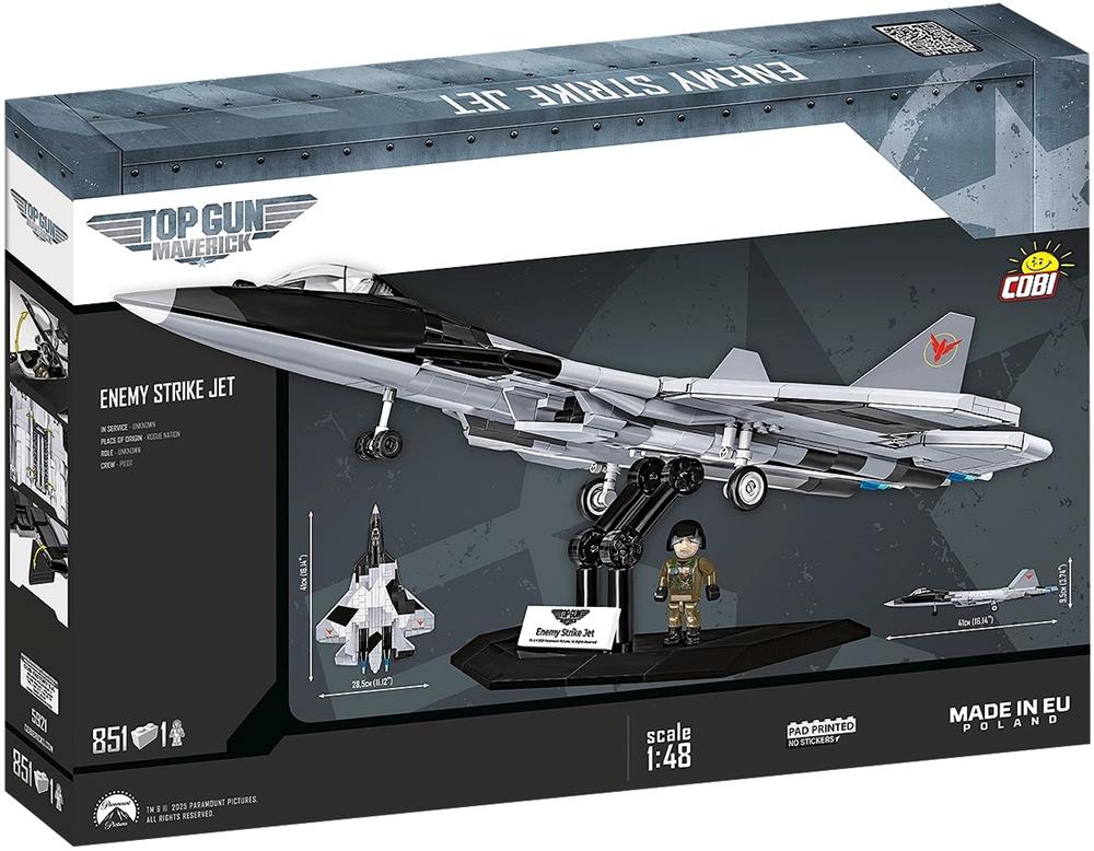 COBI TOP GUN ENEMY STRIKE JET 5921 COBI TOP GUN ENEMY STRIKE JET 5921