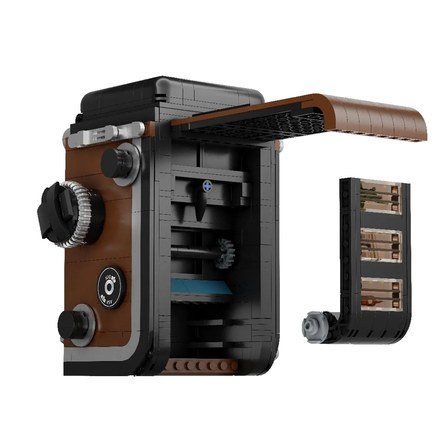 PANTASY SET DI MATTONCINI RETRÒ - FOTOCAMERA REFLEX A DOPPIO OBIETTIVO PAN85050 PANTASY SET DI MATTONCINI RETRÒ - FOTOCAMERA REFLEX A DOPPIO OBIETTIVO PAN85050