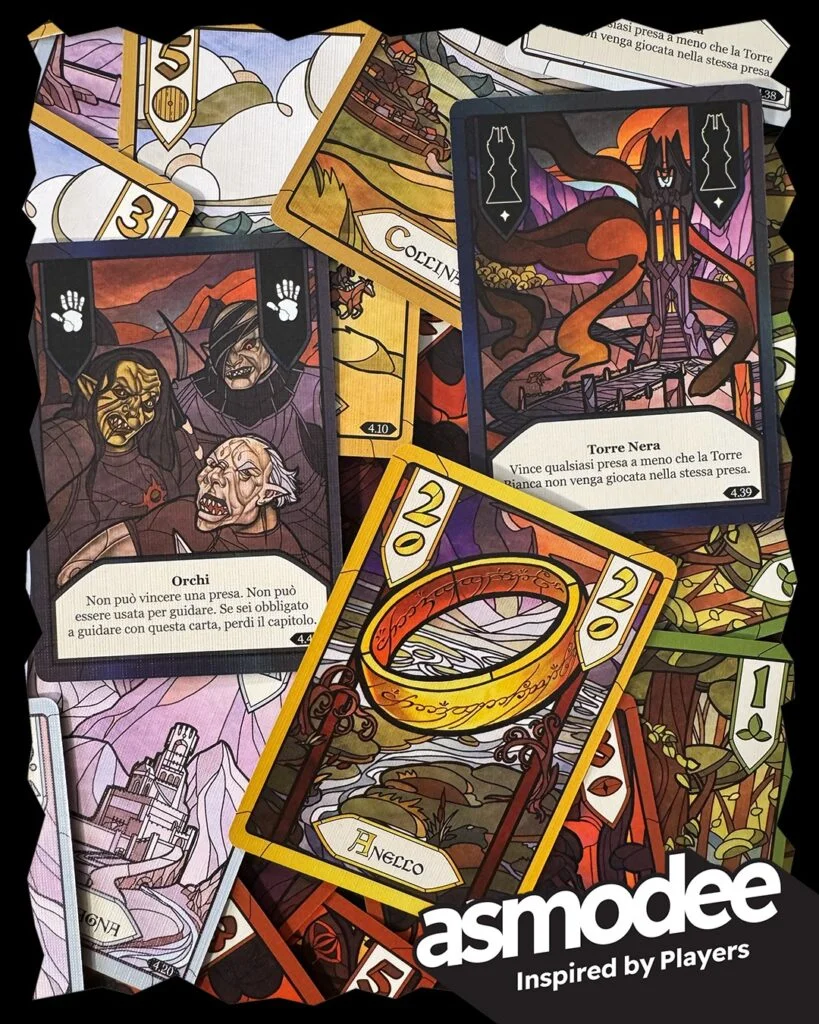 ASMODEE LE DUE TORRI: TRICK TAKING GAME 9880
