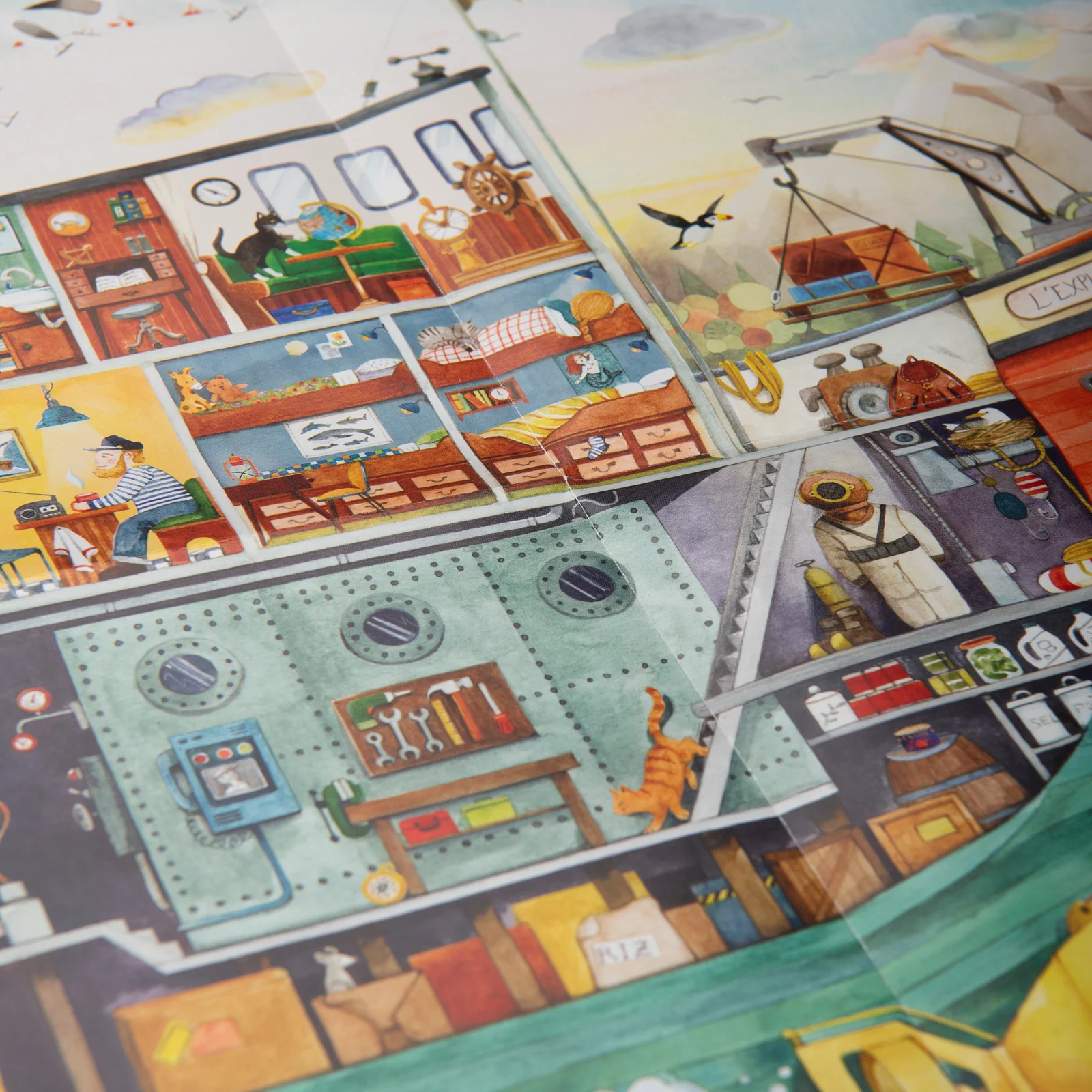 MOULIN ROTY PUZZLE LE JARDIN DU MOULIN 712446