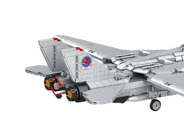 REVELL MAVERICK'S F-14A TOMCAT ''TOP GUN'' - BRICK SYSTEM 00963 REVELL MAVERICK'S F-14A TOMCAT ''TOP GUN'' - BRICK SYSTEM 00963