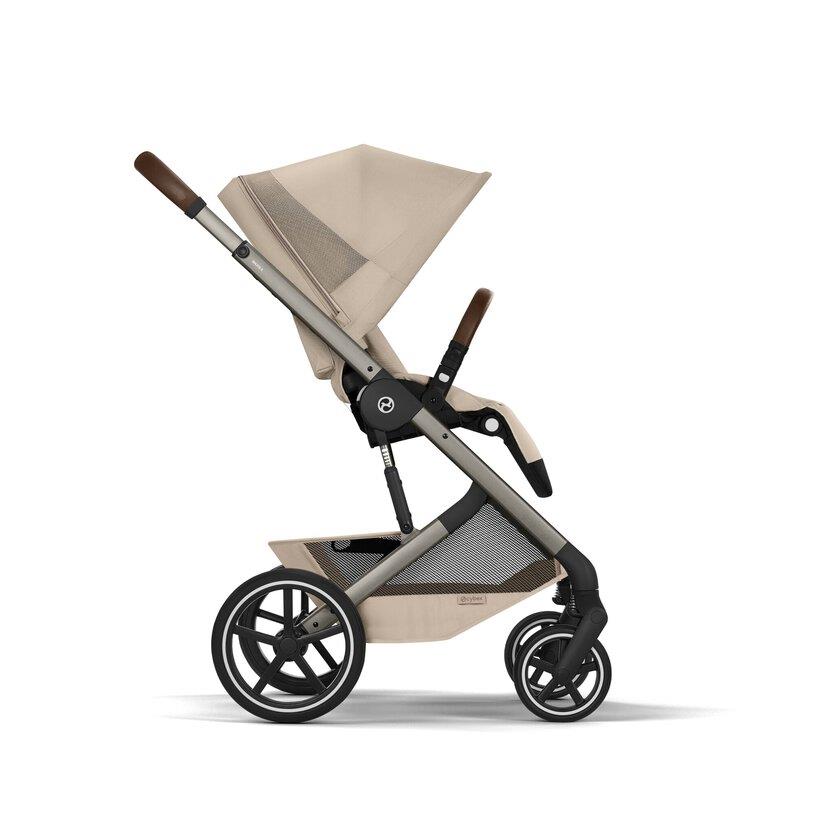 CYBEX NEW DA 07/26 - DUO BALIOS S LUX TPE CON NAVICELLA RICHIUDIBILE ALMOND BEIGE BEIGE 526001689