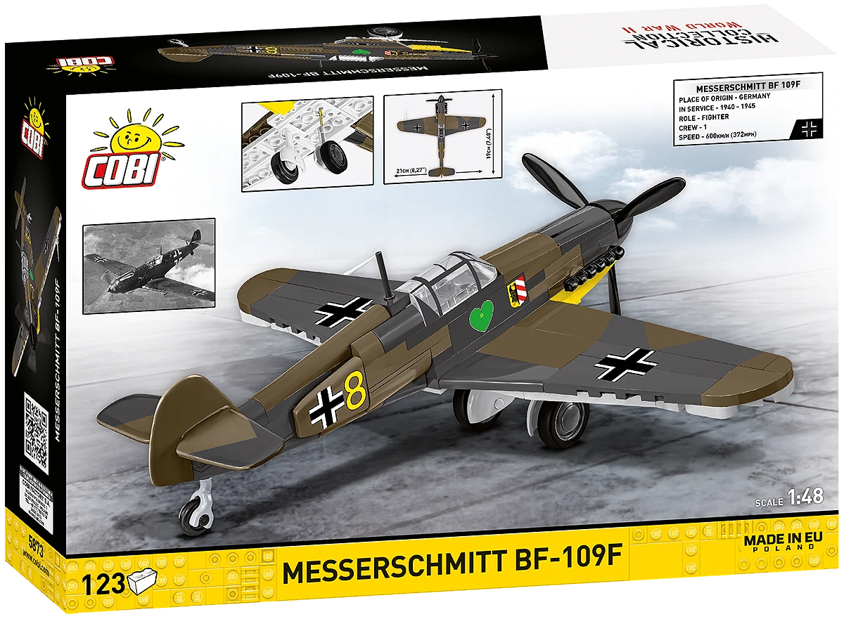 COBI HISTORICAL COLLECTION WWII MESSERSCHMITT BF-109F 5873
