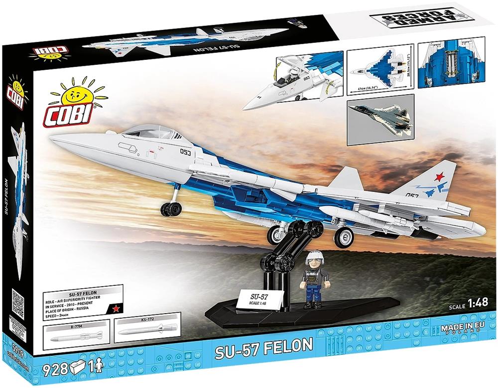 COBI ARMED FORCES SU-57 FELON 5909 COBI ARMED FORCES SU-57 FELON 5909