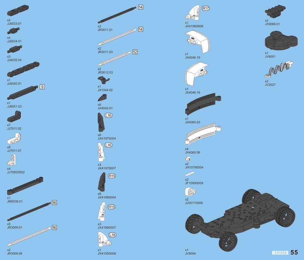 CADA Z-WIND SUPER CAR C51054W