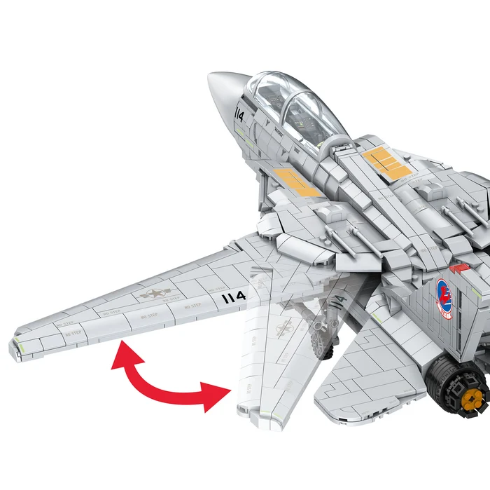 REVELL MAVERICK'S F-14A TOMCAT ''TOP GUN'' - BRICK SYSTEM 00963 REVELL MAVERICK'S F-14A TOMCAT ''TOP GUN'' - BRICK SYSTEM 00963