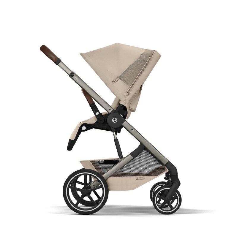CYBEX NEW DA 07/26 - DUO BALIOS S LUX TPE CON NAVICELLA RICHIUDIBILE ALMOND BEIGE BEIGE 526001689
