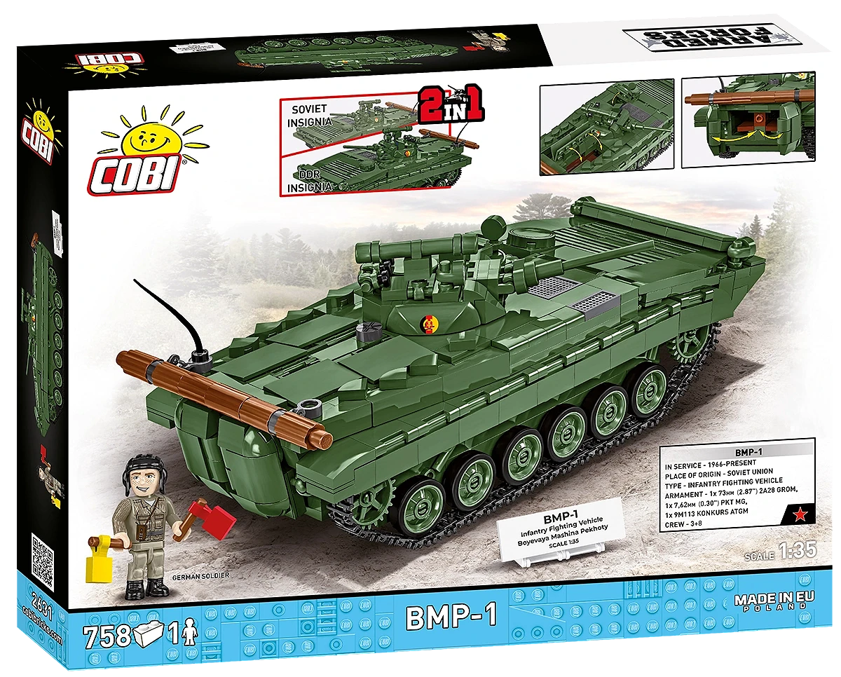 COBI ARMED FORCES BMP-1 2631 COBI ARMED FORCES BMP-1 2631