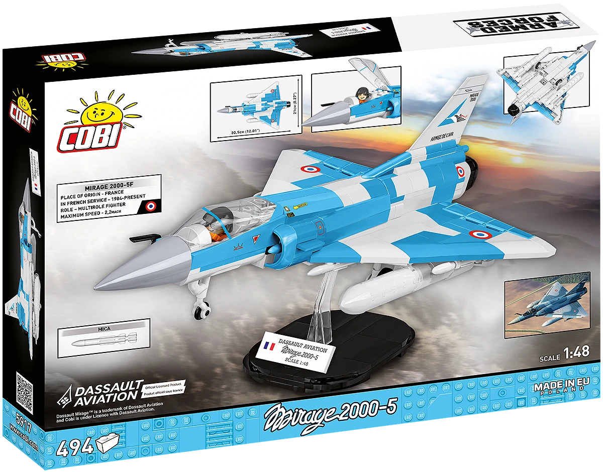 COBI ARMED FORCES MIRAGE 2000-5 5917 COBI ARMED FORCES MIRAGE 2000-5 5917
