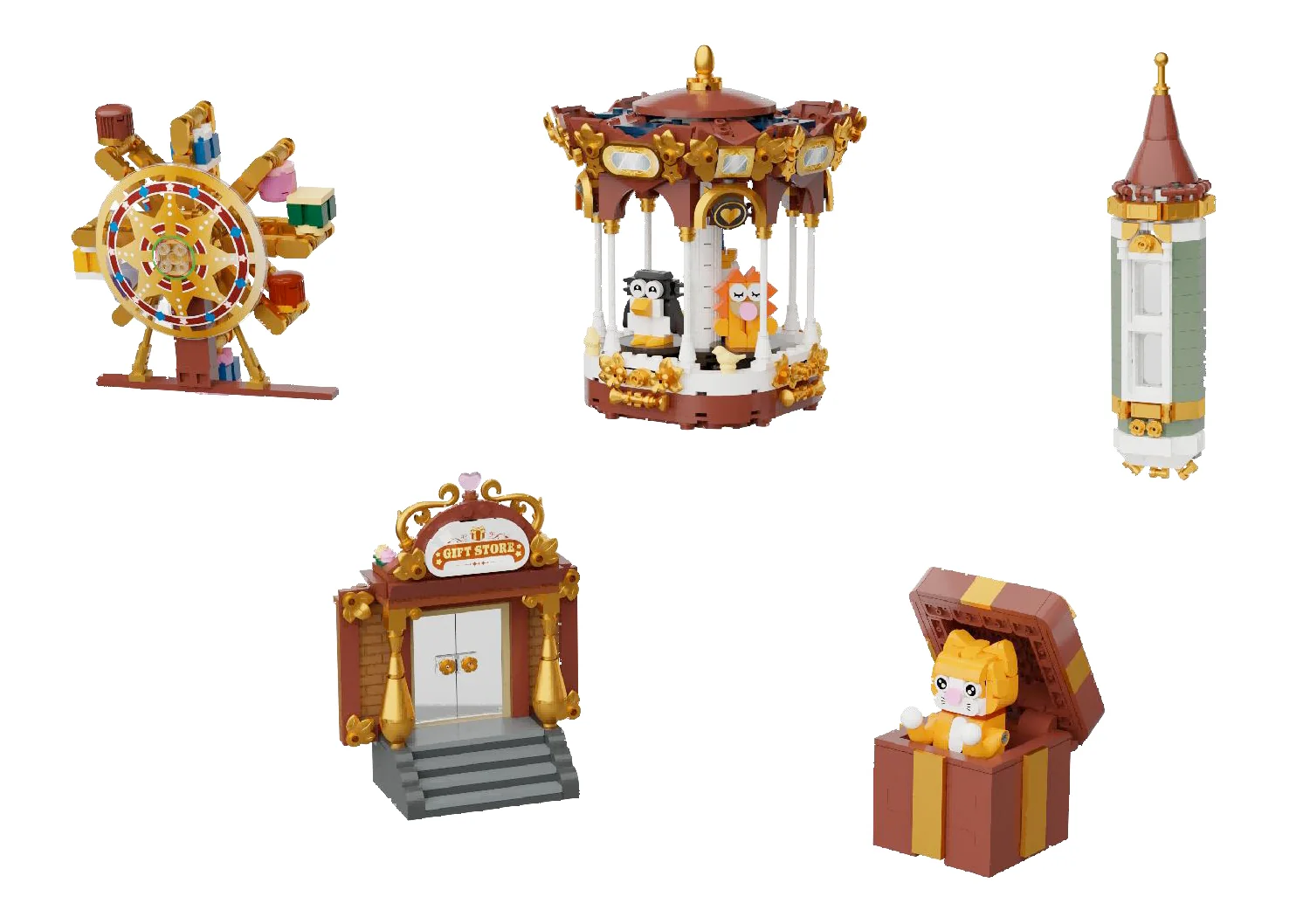 PANTASY SET DI MATTONCINI EDIFICI MODULARI - IL NEGOZIO DI REGALI PAN85043 PANTASY SET DI MATTONCINI EDIFICI MODULARI - IL NEGOZIO DI REGALI PAN85043