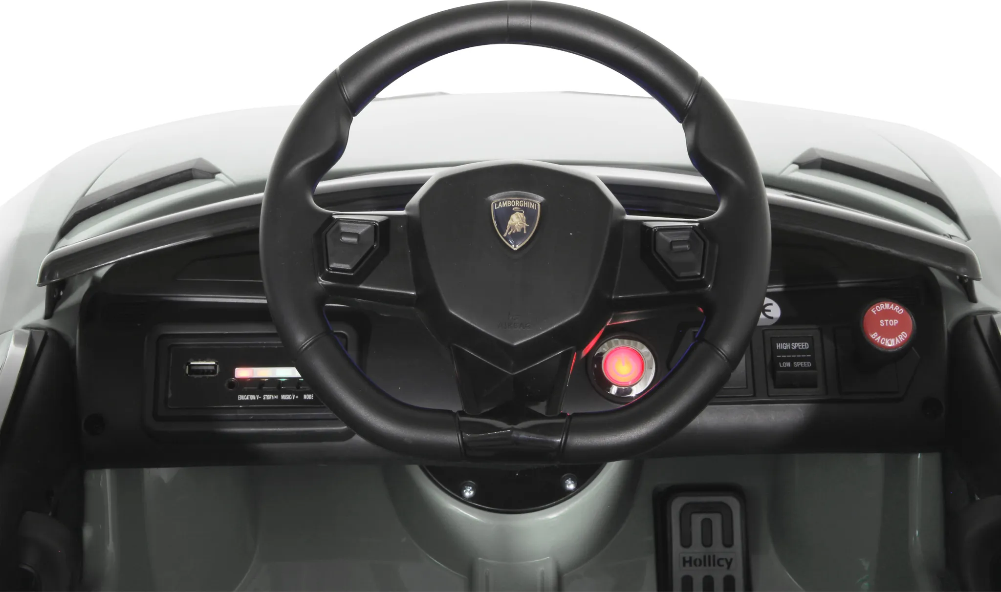 JAMARA RIDE-ON LAMBORGHINI AVENTADOR SVJ BIANCO 12V 2,4GHZ 460687