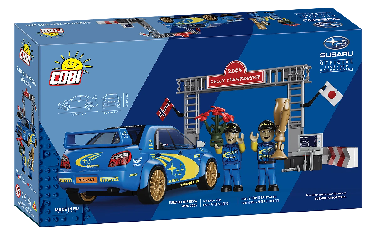 COBI CARS SUBARU IMPREZA WRC 2004 24652