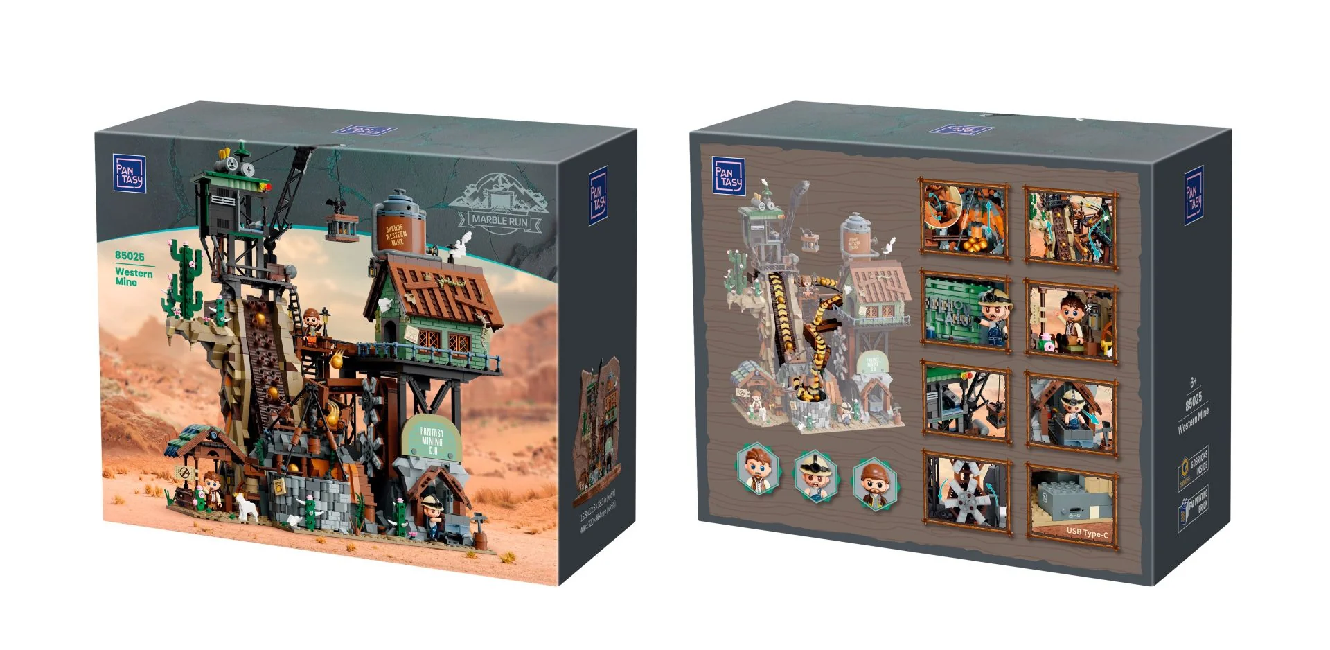 PANTASY SET DI MATTONCINI EDIFICI MODULARI - LA MINIERA DEL VECCHIO WEST PAN85025 PANTASY SET DI MATTONCINI EDIFICI MODULARI - LA MINIERA DEL VECCHIO WEST PAN85025
